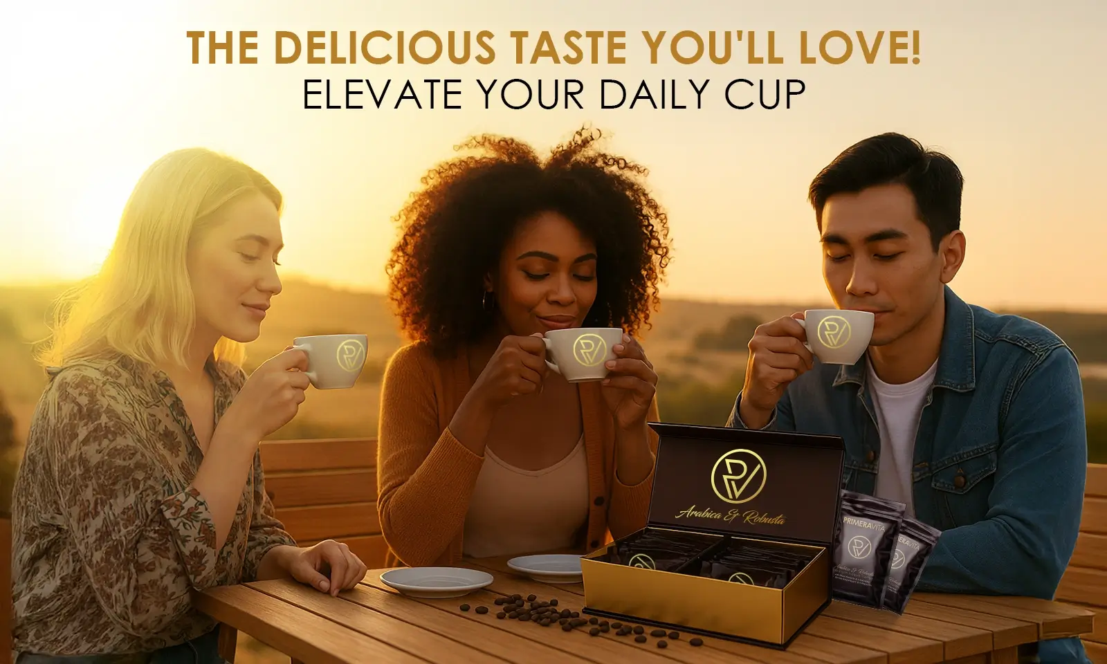 Premium Instant Coffee 4 Boxes Offer