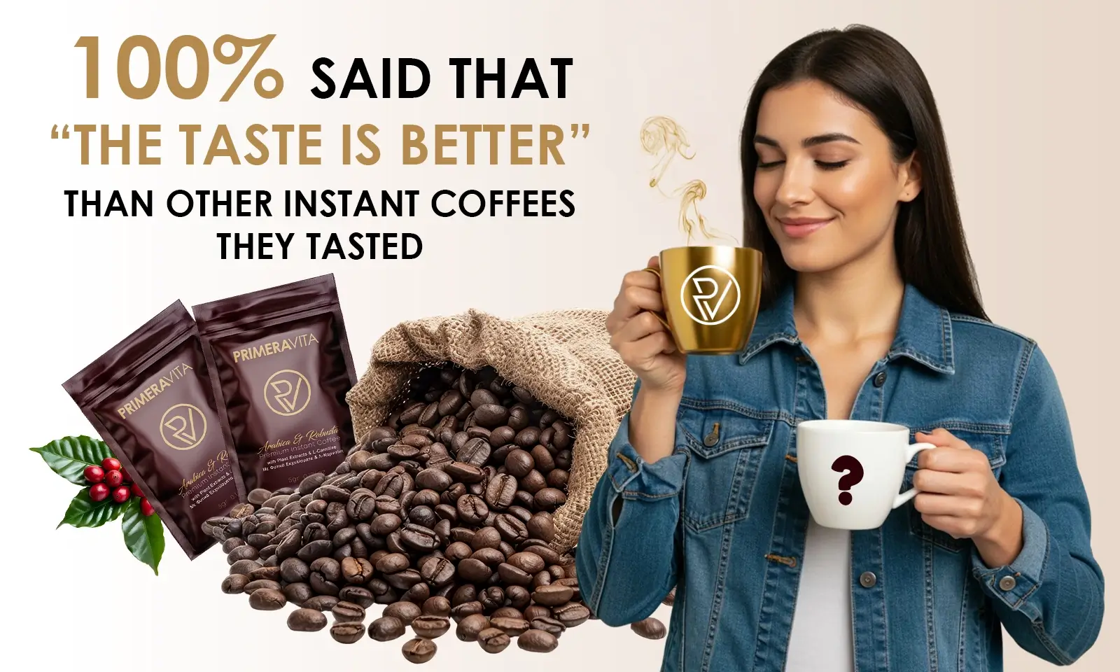 Premium Instant Coffee 4 Boxes Offer