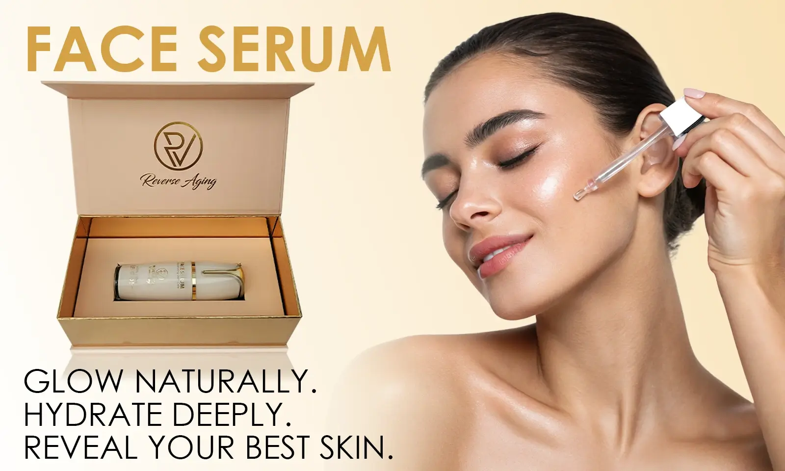 Anti-Aging Face Serum with Stem Cells