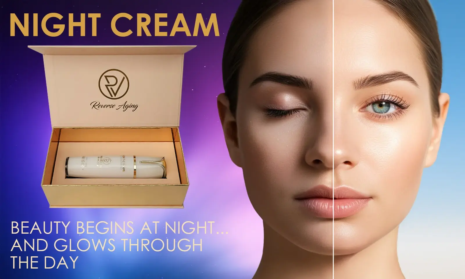 Anti-Aging Night Cream with Stem Cells
